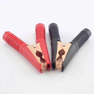 คลิปปากจระเข้ 5A 30A 50A 100A สําหรับทดสอบไฟฟ้า DIY F1TH 1 คู่