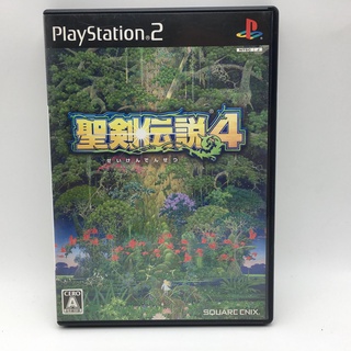 Seiken Densetsu 4 แผ่นแท้ PlayStation 2 PS2 แผ่นสภาพดี ไม่มีคู่มือ