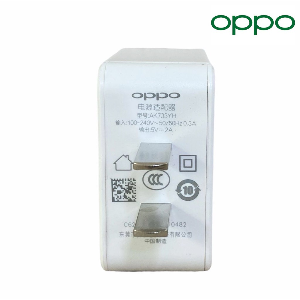 หัวชาร์จ แท้  ชาร์จไฟ MAX 5V2A Oppo สามารถใช้งานได้กับมือถือ ทุกรุ่น บริการเก็บเงินปลายทางได้ครับ ไฟนิ่ง เเละชาร์จได้ไว