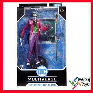The Jokers The Clown DC Multiverse McFarlane Toys 7" Figure โจ๊กเกอร์ ดิ คลาวน์ ดีซีมัลติเวิร์ส แมคฟาร์เลนทอยส์