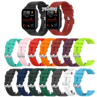 สายนาฬิกาข้อมือซิลิโคน สําหรับ Huami Amazfit GTS2 GTS4 mini GTS3 GTS2e Neo GTS 2 3 4 2e