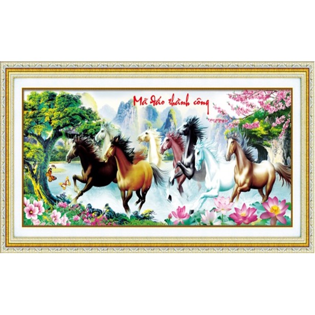 Ama Dao Thanh Cong 3D ABC ภาพวาดเพชร YN2086 (CUSTOMER SELF-ATTACHED) ขนาด: 107X50CM