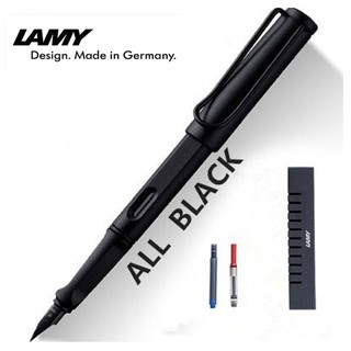 【พร้อมส่ง】LAMY Safari Fountain Pen umbra/Matt Black /Charcoal /All Black 2018 Limited Edition