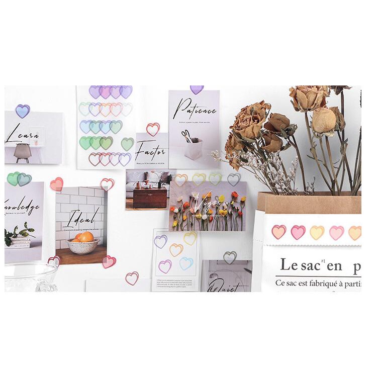 1 ชิ้นสารภาพ Poem Masking Tape ไดอารี่ Scarpbooking DIY ตกแต่ง Washi เทป - รูปที่ 5