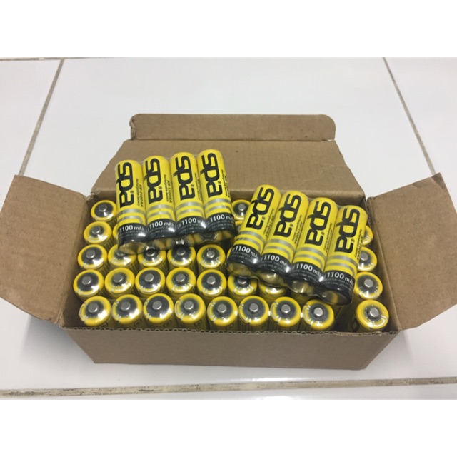 ถ่านชาร์จ (สีเหลือง) Ni-cd SPA BATTERY AA 1100 mah