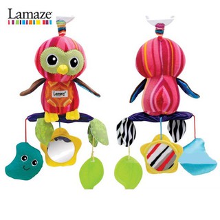 🔥โมบายนกแก้ว🔥 ของเล่นผ้า Lamaze(LM) เสริมพัฒนาการ (แรกเกิด-12 เดือน)