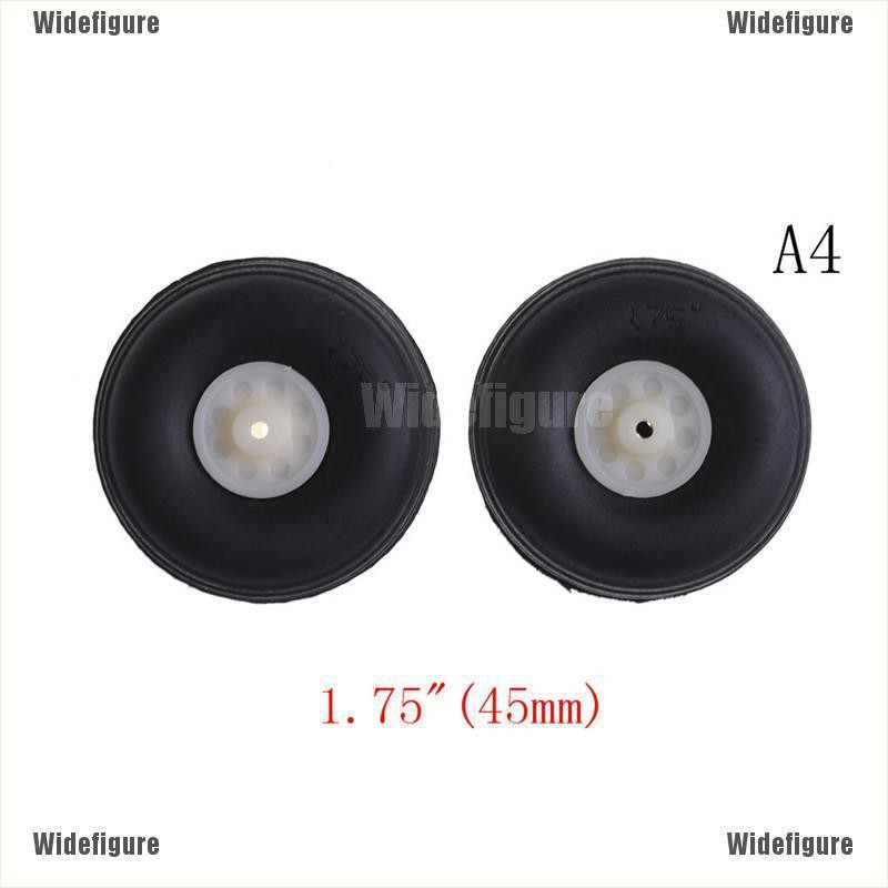 3.5/" Rubber PU Wheel with Plastic Hub for RC Airplane Replacement Parts /_wk Details about  / 1/"
