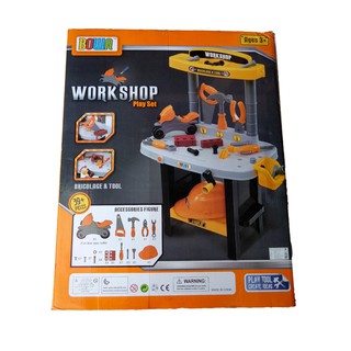 Rctoystory ของเล่นเด็ก  ชุด เครื่องมือช่าง พร้อมอุปกรณ์ work shop