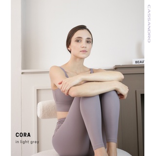 CASSANDRO - กางเกงเลคกิ้ง CORA legging - minimal seams - NAKEN fabric กางเกงออกกำลังกาย