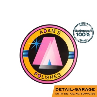 Adams Polishes - Black Art Deco Sticker 3"