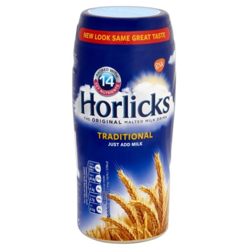 Horlicks Original White Malted Milk Drink ฮอร์ลิค เครื่องดื่มมอลต์ ชนิดผง 400g. (แพคเกจใหม่ สูตรเดิม)
