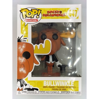 Funko Pop Rocky And Bullwinkle - Bullwinkle : 447 (กล่องมีตำหนินิดหน่อย)