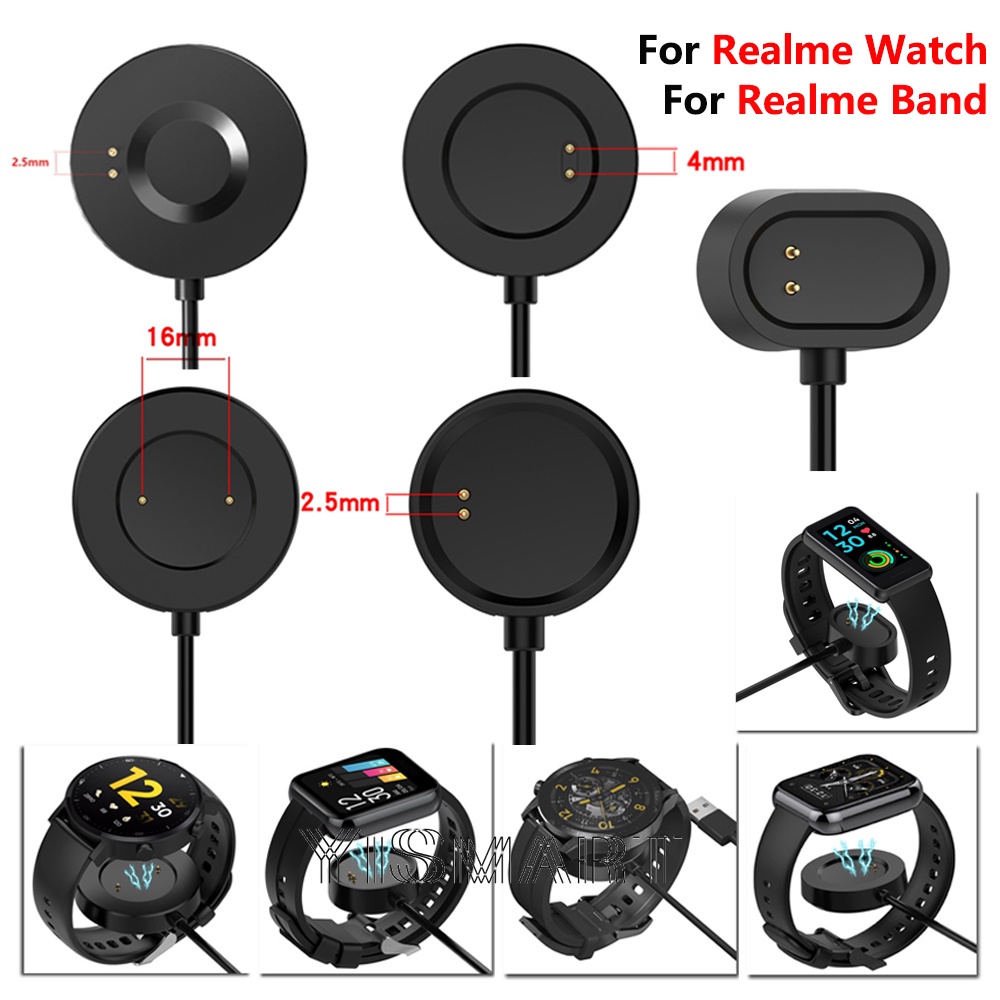 Realme Watch Charger 5 3 2 Pro / Watch S / Watch S Pro / Realme T1 / Realme Band 2 / Realme TechLife