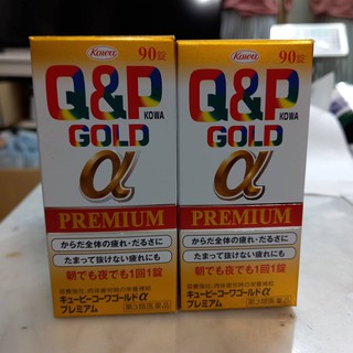 KOWA Q&amp;P GOLD α premium 90 เม็ด. ตัวท๊อป ทานแค่วันละ 1 เม็ด