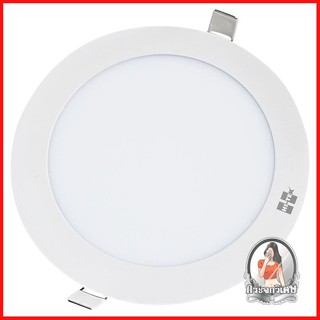 โคมไฟดาวน์ไลท์ รางนีออน ดาวน์ไลท์ ดาวน์ไลท์ LED HI-TEK ECO HFLEPR012W ROUND 12 วัตต์ WARMWHITE 
 โครงสร้างผลิตจากอะลูมิเ