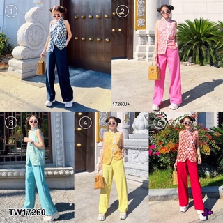 ❤️🧧ชุดตรุษจีน Set 2 ชิ้น Chinese Sweet Look Set เสื้อเปิดไหล่คอจีน เสื้อผ้าลายดอกสุดคิ้วท์ มาพร้อมกางเกงสีพื้น🧧🧧