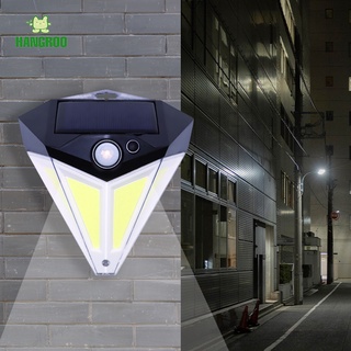 HANGROO SR-75 ไฟโซล่าเซลล์ติดผนัง พร้อมรีโมท หลอดไฟ LED สว่างมาก