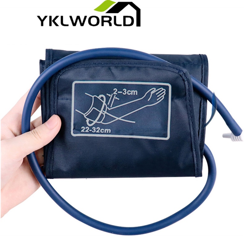 YKLWORLD เครื่องวัดความดัน Arm Cuff สายรัดความดันต่อกับเครื่องวัดความดัน 22-32cm สำหรับเด็ก / แขนใหญ