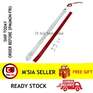 Cs โคมไฟภายในรถยนต์ 12V 24V พร้อมสวิตช์เปิดปิด 30 ซม. 50 ซม. (1 ชิ้น)