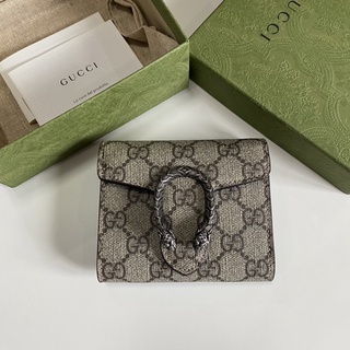 New gucci wallet  อปก: กล่อง การ์ด ถุงผ้า ริบบิ้น