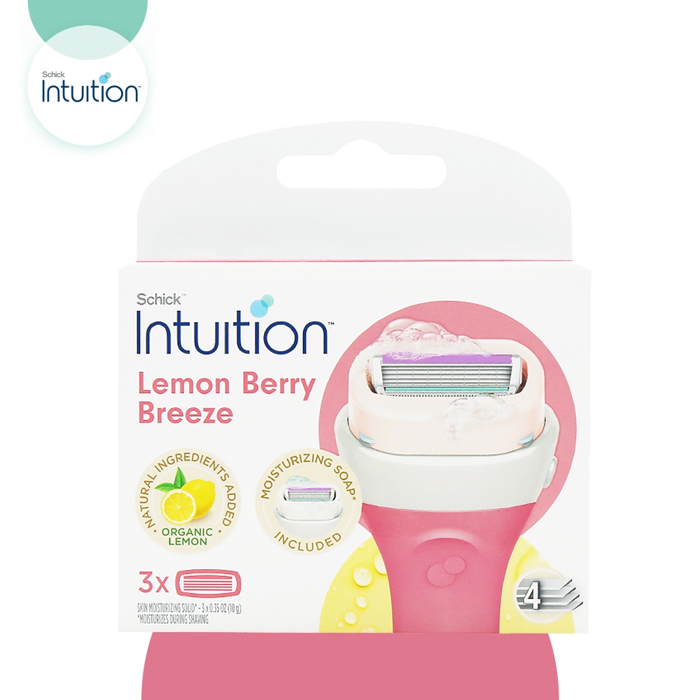 Schick รีฟิล Intuition Lemon Berry Breeze Refill  (INL22R)