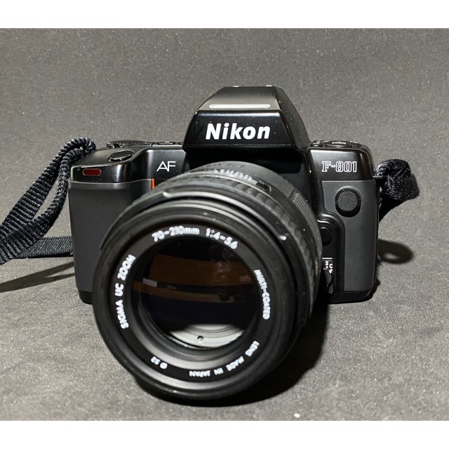 กล้องฟิล์ม Nikon F-801 + Lens Sigma UC 70-210 f4-5.6