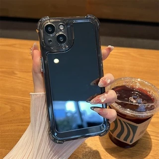 เคสโทรศัพท์มือถือแบบแข็ง ใส กันกระแทก ลายอวกาศ สําหรับ iPhone 14 13 12 11 Pro Max 14 Plus X XR Xs Max ip14