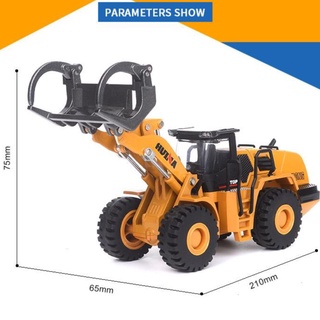 รถตักท่อนซุง 1716 โมเดลรถก่อสร้าง โมเดล โมเดลสะสม  Scale 1:50 ของเล่นเพื่อการสะสม