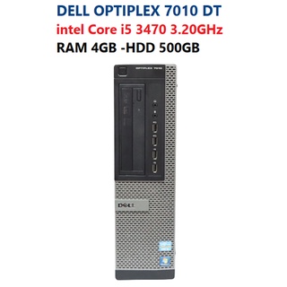 DELL OPTIPLEX 7010 DT -intel Core i5 3470 3.20GHz -RAM 4GB -HDD 500GB