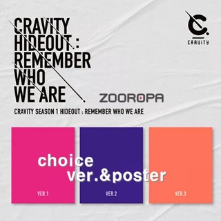 [ZOOROPA] CRAVITY SEASON 1 HIDEOUT REMEMBER WHO WE ARE