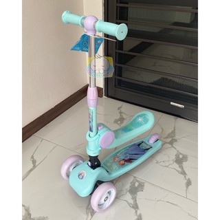 (มีcodeลด300฿เพิ่มถามได้) Frozen 2 In 1 Scooter PU WHEELS