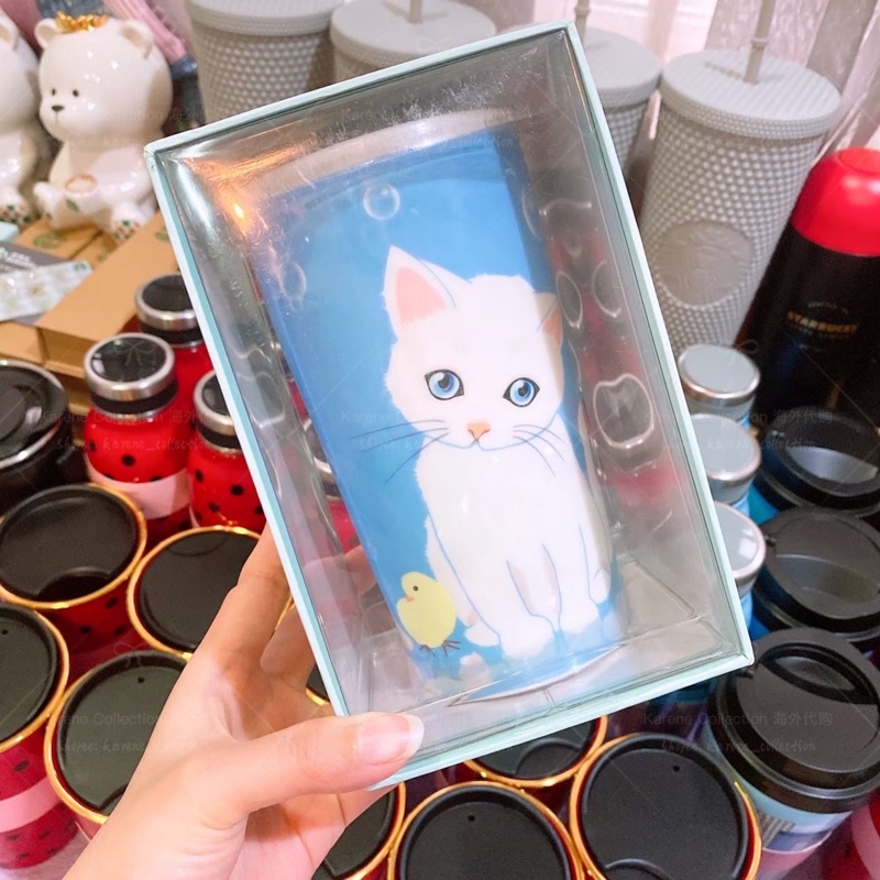 Starbucks x Paul Joe Collaboration Taiwan Collection DW ถ้วยเซรามิกพร้อมฝาปิดพลาสติก 355ml ไต้หวัน🇹🇼
