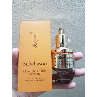 SULWHASOO ผลิตภัณฑ์บำรุงผิวหน้า Concentrated Ginseng Rescue Ampoule ขนาด 20 มล.