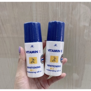 A&amp;R VitaminEwhiteningMoisturizingRollon ลูกกลิ้งระงับกลิ่นกายขนาด75มล