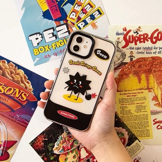 ( pre order ) เคสโทรศัพท์ Bomb Brings Boom [BLACK] จากแบรนด์ Aug8store