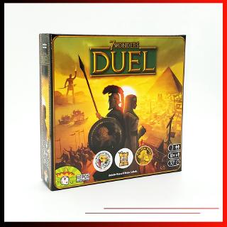 เกมกระดาน 7 wonders duel alone 2 player