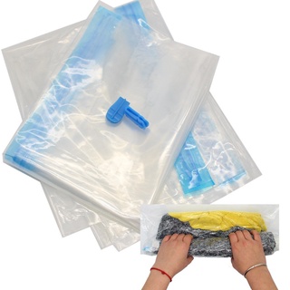 ถุงสูญญากาศ ถุงซีลสูญญากาศ  Vacuum Storage Bag Size 40x50 cm ถุงเก็บเสื้อ ถุงเดินทาง ถุงซิลสูญญากาศ ถุงสูญญากาศ T2243