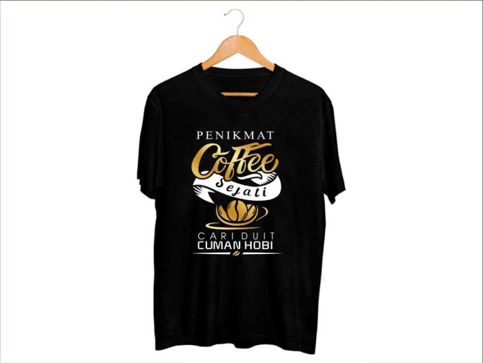 Mens Distro T-Shirt Mens T-Shirt Mens T-Shirt Enjoys Coffee True Looking for Money Just a Hobby AMG 