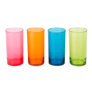 ชุดถ้วยน้ำกิ๊ฟเซ็ท คละสี (แพ็ค4ใบ) บาสเก็ต 9660 Water cup gift set mixed colors (4 pack) basketball 9660