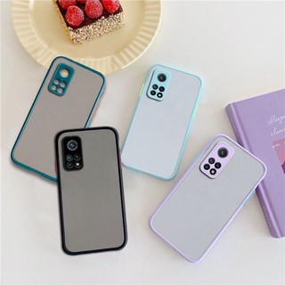 🇹🇭เคสโทรศัพท์ Case Xiaomi Mi 10T/ Mi 10T pro /Mi11T/Mi11TPro เคสกันกระแทก ปุ่มสีผิวด้าน กันรอยกล้อง ขอบนิ่มหลังแข็ง