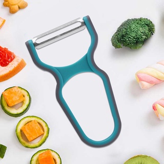 [Biho] 3 Pieces Vegetable Peeler Set For Potato Fruit Non-Slip Home Kitchen Peeling Tool Random Color