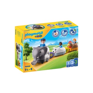 Playmobil 70405 1.2.3 Animal Train 123 รถไฟสัตว์