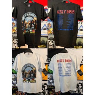 #เสื้อยืดคอกลม#GN087 เสื้อยืดวงร็อค GUNS N ROSES กันแอนโรส เสื้อวง เสื้อยืดกันแอนโรส เสื้อวินเทจS-4XL