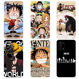 เคส ออปโป้ OPPO A74 A54 F19 F19S 4G 5G Case การ์ตูน One Piece เคสซิลิโคน Soft TPU โทรศัพท์มือถือ Back เคส