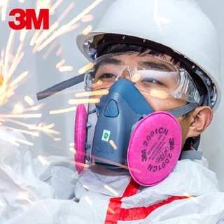 หน้ากากซิลิโคน กันฝุ่น 3M 7502 2091 P100 3M 7502 2091 P100