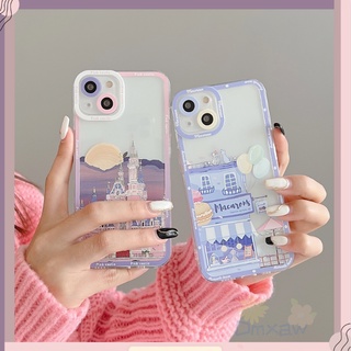 เคสโทรศัพท์มือถือแบบนิ่ม ลายภาพวาดสีน้ํามัน รูปปราสาท แฟนตาซี สีชมพู สําหรับ OPPO A96 A16K A16 Reno 7 5G 6Z 6 4G 6 5 Pro 5G 5 6 4 Lite 4f 5Z 5f A95 A74 A95 A55 A54 4G A94 A55 A53s A56 5G