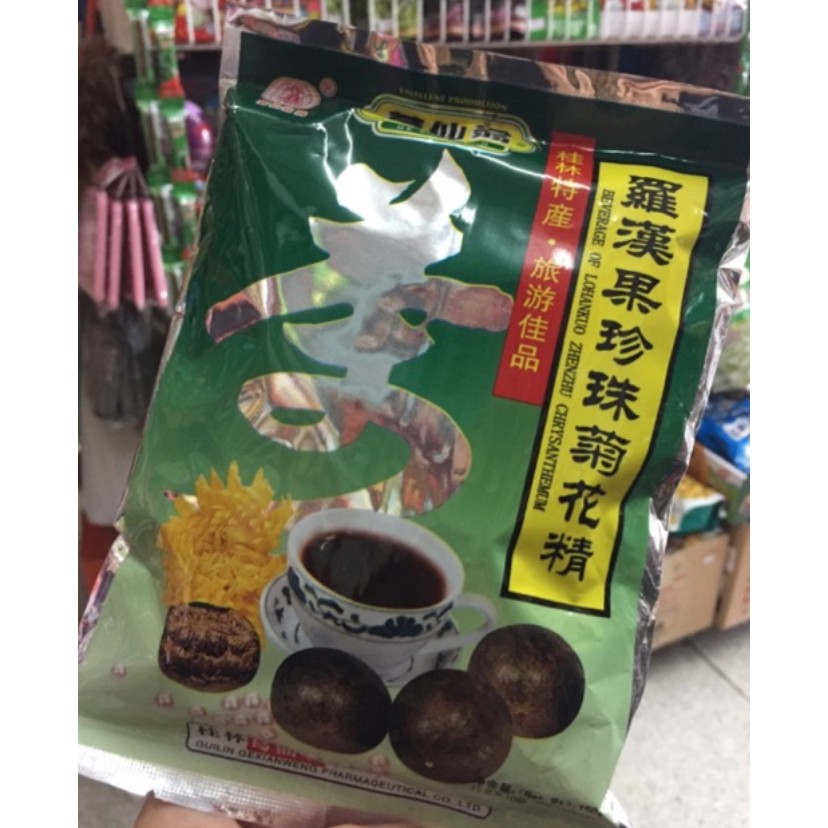 หล่อฮั้งก้วยผสมเก๊กฮวย (150g & 168g)