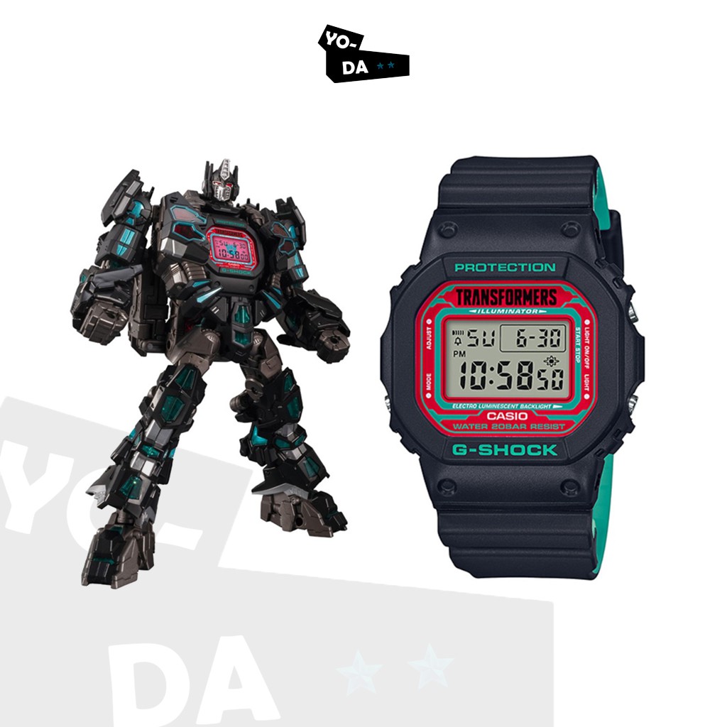 นาฬิกาข้อมือ Casio G-Shock รุ่น DW-5600TF19-SET x TRANSFORMERS LIMITED EDITION