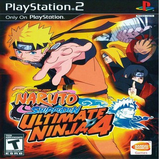 แผ่นเกมส์[PlayStation2] Naruto Shippuden - Ultimate Ninja 4 (USA)