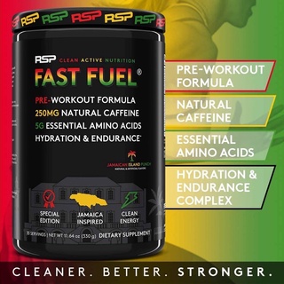 RSP nutrition FAST FUEL pre-workout(30servings)